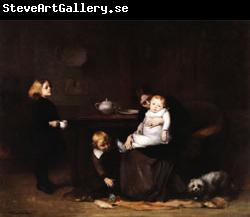 Eugene Carriere The Sick Child